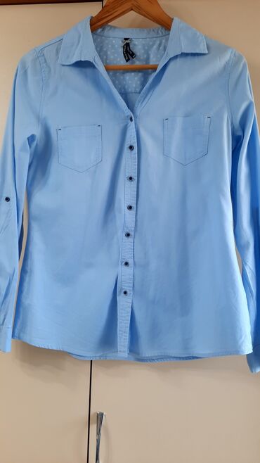 рубашка голубая: Рубашка