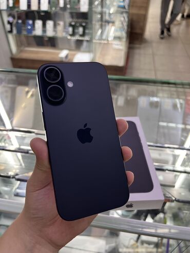 акнет номер телефона: IPhone 16, Б/у, 128 ГБ, Коробка, 100 %