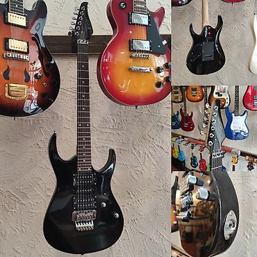 Gitaralar: Elektro-gitara Smiger S-G5 BL Simlərin sayı: 6 Üst: Cökə ağacı Qol — 1