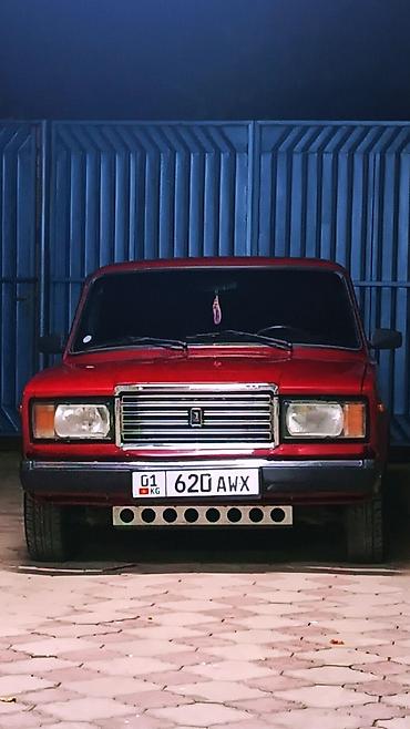 кага: ВАЗ (ЛАДА) 2107: 2007 г., 1.6 л, Кол менен иштөөчү, Бензин, Седан — 1