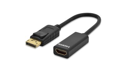 наушники капельки для компьютера: Адаптер DisplayPort (M) - HDMI (F) (видео конвертер, переходник)