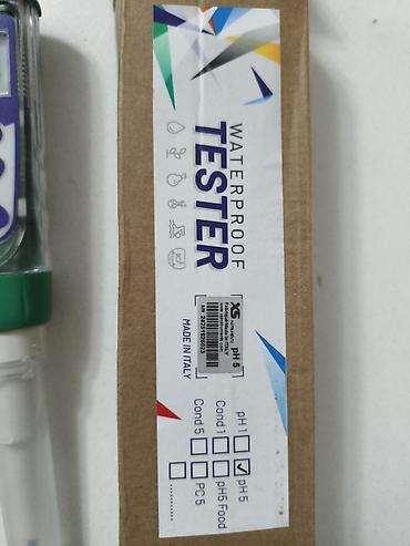cctv tester: XS pH5 suya davamlı rəqəmsal pH ölçən - İstehsal: İtaliya (Made in — 2