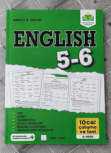 Kitablar və jurnallar: Məhsul: İngilis dili üzrə tədris və test vəsaitləri (2 kitab) 1) — 3