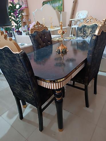 Masa və oturacaq dəstləri: Masa dəsti və tək oturacaqlar — 8