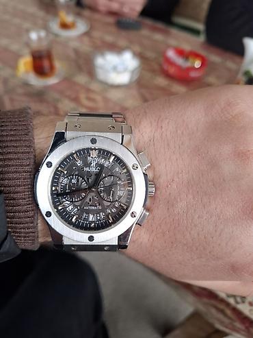 qol saatlari: Hublot tərzində avtomatik qol saatı - Korpus: paslanmayan poladdan — 1