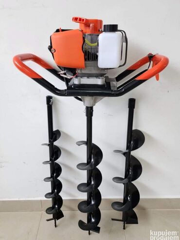 Ostali alati i mašine: Prodajem nov i kvalitetan benzinski bušač rupa. Snaga: 52 CC Model — 10