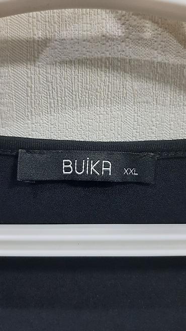tulum cins: BUİKA brendi, ölçü: XXL Qara rəngli qadın bluzası: - V-vari yaxalı - — 3