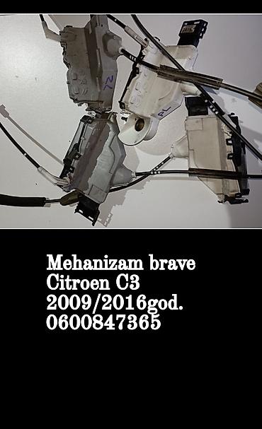 el tormenta: Mehanizam brave za Citroën C3 (2009–2016) - Vrsta dela: kompletni — 1