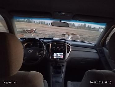 араба ош: Toyota Highlander: 2003 г., 2.4 л, Автомат, Бензин, Внедорожник — 4