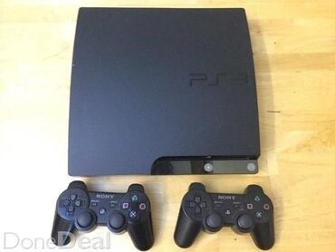 playstation 3 işlenmiş: Playstation 3 slim real alıcıya endirim olacaq 2 a class joyistik 320