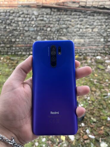 isdenmis telfon: Xiaomi Redmi 9, 32 GB, rəng - Bənövşəyi, 
 Sensor, Barmaq izi