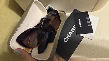 Очки: Eynək italiyadan alınıb, işlənməyib. Qutusu, sertifikatı var. Chanel — 2