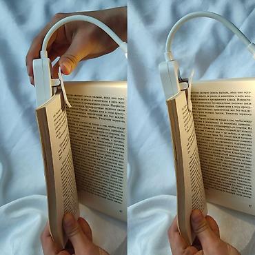 кабиль: МИНИ-ЛАМПА ДЛЯ ЧТЕНИЯ КНИГ, НА ПРИЩЕПКЕ. Компактная и удобная лампа с — 2