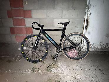 фикс цена: Фикс-велосипед JXF / SFT, чёрный Стильный городской fixed gear / — 2