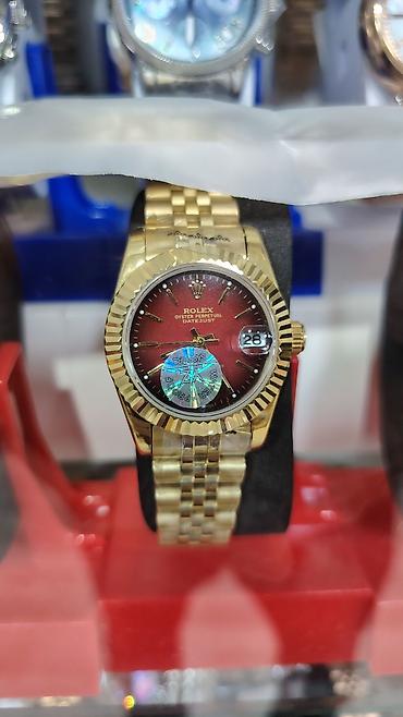 oyster saat: Rolex Oyster Perpetual Datejust – qızılı rəngdə qol saatları - — 10