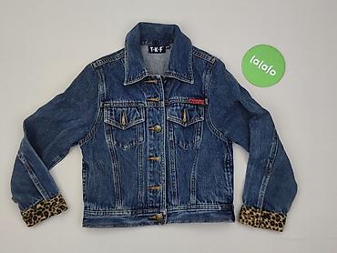 jeans pl: Dziecięca kurtka jeansowa, 8 lat, 122-128 cm, stan - Bardzo dobry — 2