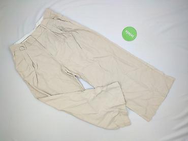 szeroki pas: Stradivarius, Spodnie materiałowe damskie, rozmiar M — 2