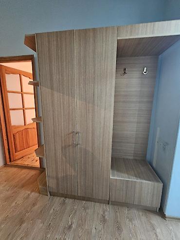 skaf dolab: Dəhliz üçün çoxfunksiyalı şkaf-komplekt. - Material: ağac teksturalı — 1