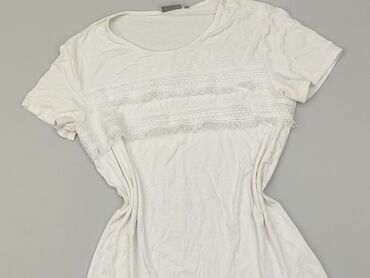 białe t shirty damskie mohito: T-shirt, XS, stan - Dobry