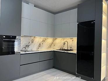 Кухонные гарнитуры: Кухонный гарнитур, цвет - Бежевый — 16