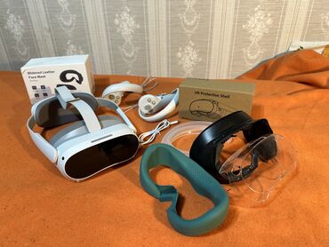 vr очки с контроллерами бишкек: VR шлем очки Pico 4 256gb европейский регион Можно устанавливать apk