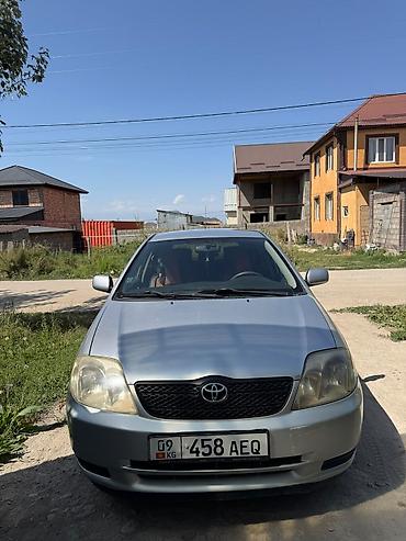 Унаа: Toyota Corolla: 2003 г., 1.6 л, Кол менен иштөөчү, Универсал — 1