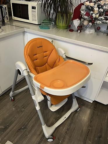 Стульчики для кормления: Стульчик для кормления, Peg perego, Пластик, Другой вид, цвет - Оранжевый — 11
