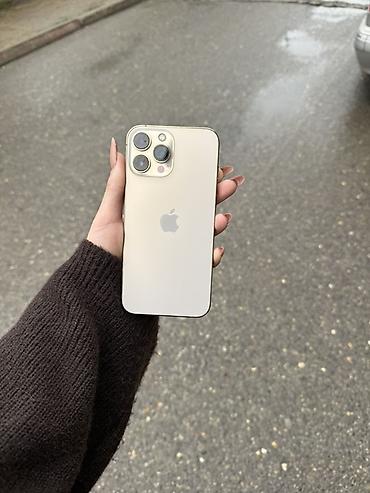coman40 pro: IPhone 13 Pro Max, 128 GB, Qızılı, Simsiz şarj — 1