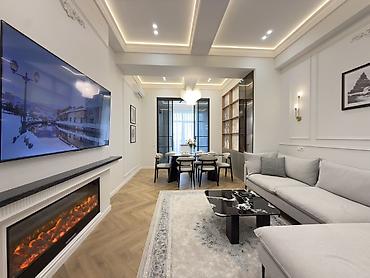 royal construction: 4 комнаты, 130 м², Ала-Арча ТРЦ Элитка, 11 этаж, Дизайнерский ремонт — 2