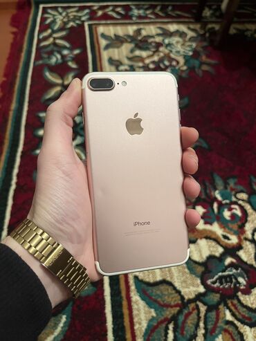 Apple iPhone: IPhone 7 Plus, 32 GB, Rose Gold, Barmaq izi