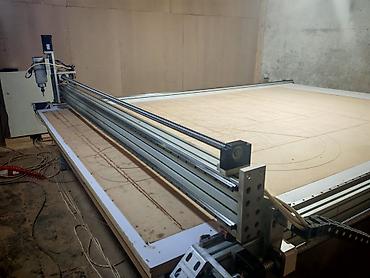 plastik list: Böyük formatlı CNC frezə dəzgahı - İş sahəsi: 3600 x 2600 mm (MDF — 2