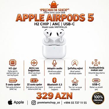 Qulaqcıqlar: Yeni! Apple AirPods 5 ✨Tezliklə Satışda! — 1