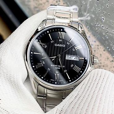 Кол сааттар: Классикалык сааттар саат, Casio, Жапония, Суу өткөрбөөчү, Эркектердики, Жаңы — 5