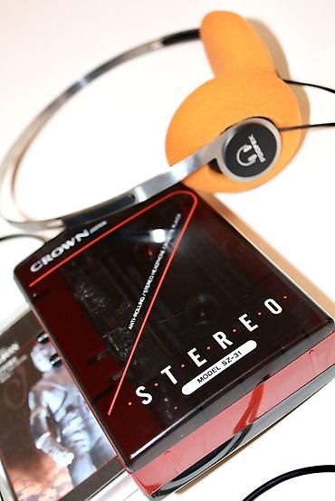 kaset satisi: CROWN Japan STEREO portativ kaset player sadece — 4