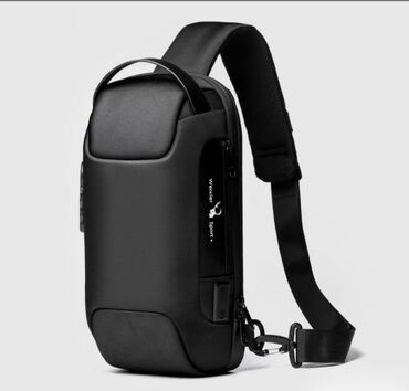 сумка мужской: Сумка на плечо с кодовым замком и USB портом Weixier • бесплатная