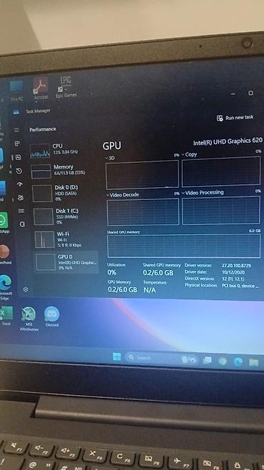 lenovo g505: Lenovo noutbuk Texniki göstəricilər: - Prosessor: Intel Core 8 ci — 2