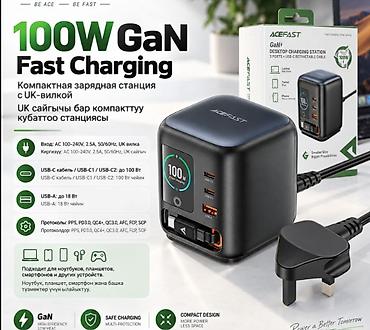 блок питания pangu: Зарядная станция ACEFAST Z10 100W GaN - Настольная компактная станция — 3