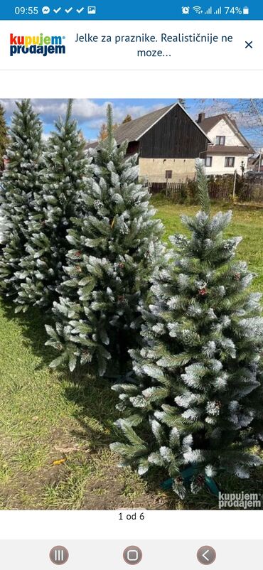 Praznična dekoracija: Jelka, Novo — 7