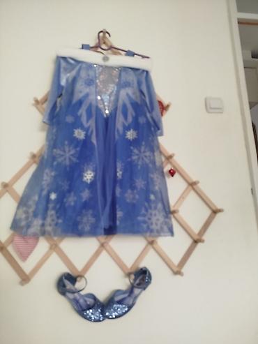 Kostimi za maskenbal: Kostim “Ledeno kraljevstvo” – Elsa haljina sa cipelama za devojčice — 2