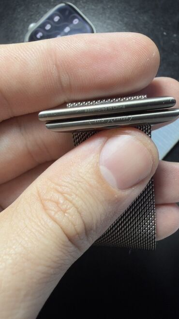 smart aparat: Smart saat, Apple, Sensor ekran, rəng - Gümüşü