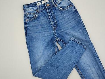bluzki mom: Bershka, Jeansy damskie, rozmiar S — 1