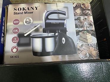 sokany blender: SOKANY Stand Mixer – SK-921 - Güc: 500W - Kasanın həcmi: 3.0 litr - — 1