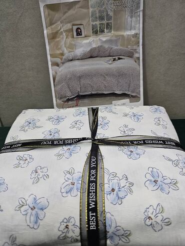 Комплекты постельного белья: Муслиновые постельное белье с нежными цветочными принтами - Материал — 7