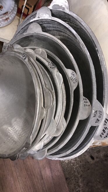 Казаны: Алюминиевые казаны (воки/тазы для плова и жарки) - Материал: литой — 3