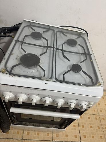 baking oven: Газовая печь, Klass, Б/у, Напольная, цвет - Белый, Полная оплата — 3