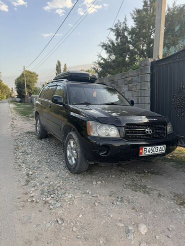 авто в рассрочку в бишкеке без процентов: Toyota Highlander: 2001 г., 2.4 л, Автомат, Бензин, Жол тандабас