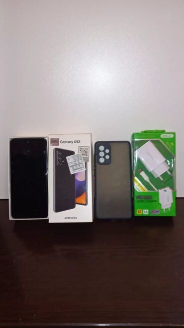 samsung galaxy s21 qiymeti: Samsung Galaxy A52, 128 GB, rəng - Qara, Barmaq izi, İki sim kartlı, Face ID
