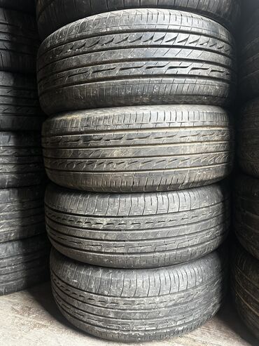 Шины: Шины 225 / 55 / R 17, Лето, Б/у, Комплект, Легковые, Япония, Bridgestone