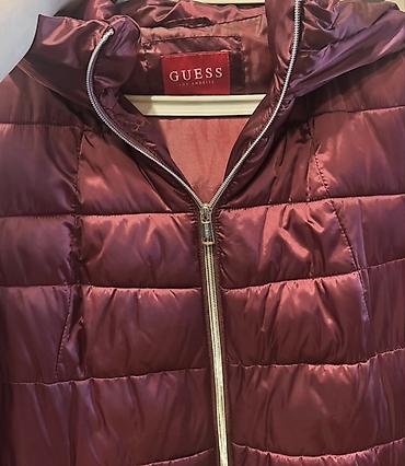guess ranac: GUESS original qadın kurtkası - Model: yüngül şişmə (quilted) üst — 2