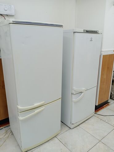 ош сушилка: Холодильник Indesit, Б/у, Двухкамерный, De frost (капельный), 60 * 160 *